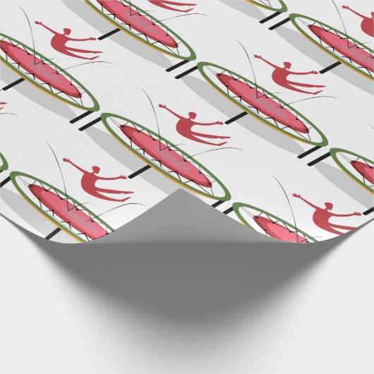 Trampoline Cadeaupapier (Hoek)