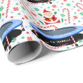 Trampoline Christmas Gift Cadeaupapier (Rol Hoek)