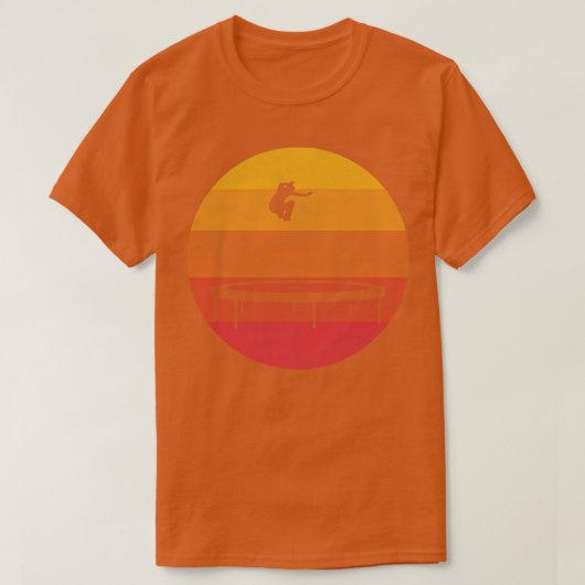 Trampoline geschenk t-shirt (Design voorkant)