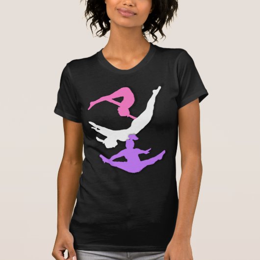 Trampoline gymanst t-shirt (Voorkant)