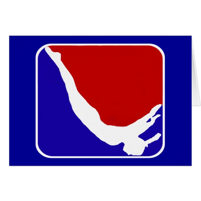 Trampoline gymnast (Voorkant Horizontaal)