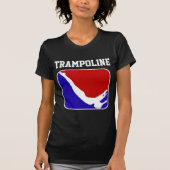 Trampoline Gymnast Short Sleeve T-Shirt (Voorkant)
