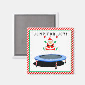 Trampoline Gymnastics Stocking Stuffers Magneet (Voorkant / Achterkant)