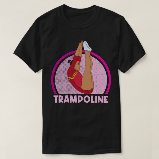 Trampoline Gymnastiek 4 T-shirt (Design voorkant)