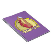 Trampoline Gymnastiek Notitieboek (Rechterzijde)