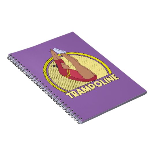 Trampoline Gymnastiek Notitieboek (Rechterzijde)