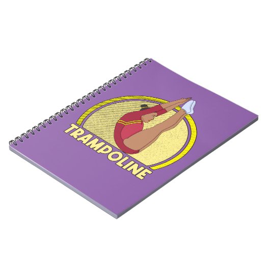 Trampoline Gymnastiek Notitieboek (Linkerzijde)