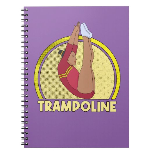 Trampoline Gymnastiek Notitieboek (Voorkant)