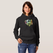 Trampoline Jumping Trampoline Gymnastics 18 Hoodie (Voorkant volledig)