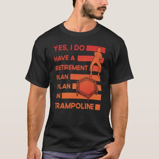 Trampoline Jumping Trampoline Gymnastics  22 T-shirt (Voorkant)