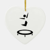 Trampoline Keramisch Ornament (Voorkant)