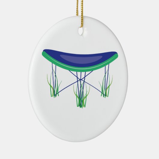 Trampoline Keramisch Ornament (Rechts)