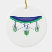 Trampoline Keramisch Ornament (Voorkant)