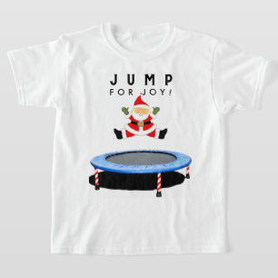 Trampoline kerst t-shirt