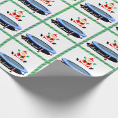 Trampoline Kerstcadeau Cadeaupapier (Hoek)