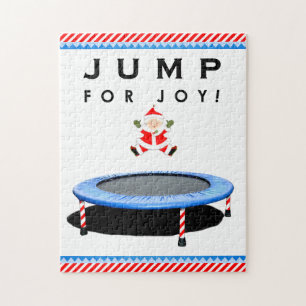 trampoline kerstcadeau legpuzzel