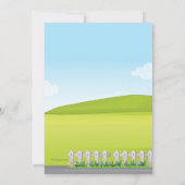 Trampoline Kids Verjaardagsfeest Kaart (Achterkant)