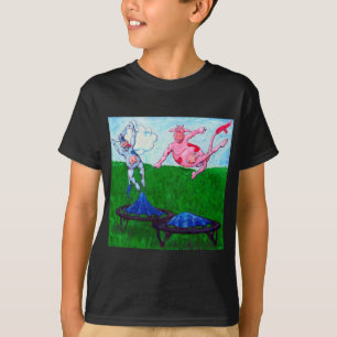 Trampoline-koeien T-shirt
