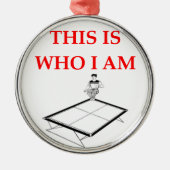 trampoline metalen ornament (Voorkant)