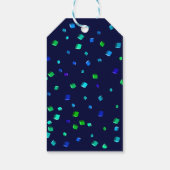 Trampoline of Bounce Party Favor Dank u Label Cadeaulabel (Achterkant)