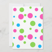 Trampoline Park Birthday Kaart (Achterkant)