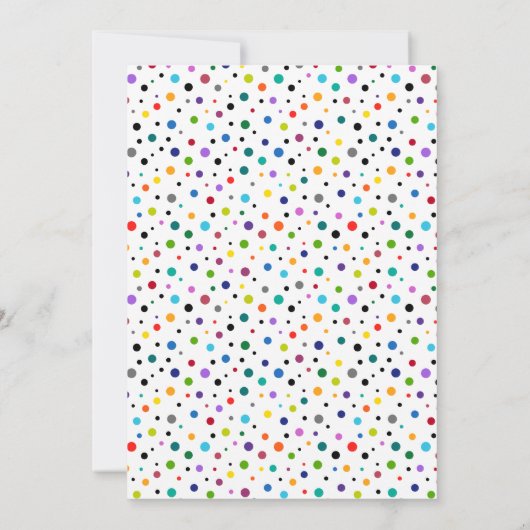 Trampoline Park Boys Birthday Kaart (Achterkant)