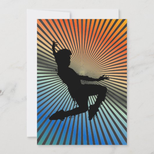 Trampoline Park Kaart (Achterkant)