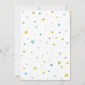 Trampoline park verjaardagsuitnodiging wit kaart (Achterkant)