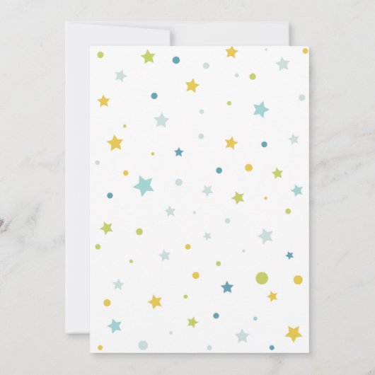 Trampoline park verjaardagsuitnodiging wit kaart (Achterkant)