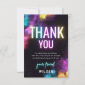 Trampoline Party - Hartelijk dank Bedankkaart (Voorkant)