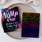 Trampoline Party-uitnodiging | Partij voor de Vred Kaart