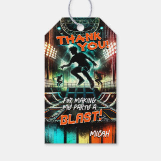 Trampoline Party voor Label Cadeaulabel