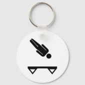 Trampoline trampoline sleutelhanger (Voorkant)