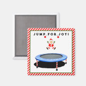 Trampoline Turnen Kousen Vullers Magneet (Voorkant / Achterkant)