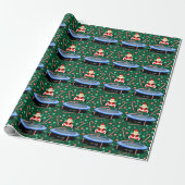 Trampoline Turngift Cadeaupapier (Uitgerold)