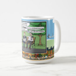 Trampoline | Vaderdag Klassieker Koffiemok