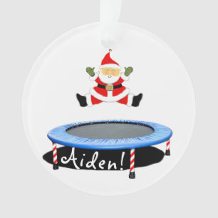 Trampoline vakantiegeschenk ornament