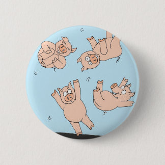 Trampoline Varkens Ronde Button 5,7 Cm
