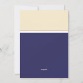 Trampoline verjaardagsfeestje kaart (Achterkant)