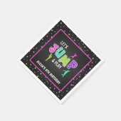 Trampoline Verjaardagsfeestje Servet - Meisje (Hoek)