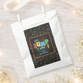 Trampoline verjaardagsgunst tas - jongen bedankzakje (Geknipt)