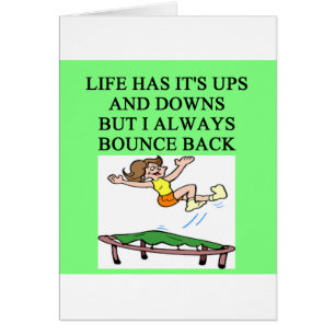 trampolinegrap in het leven