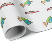 Trampolinespringen Cadeaupapier (Rol Hoek)