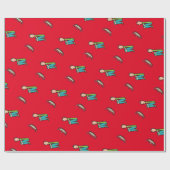 Trampolining Cadeaupapier (Vlak)