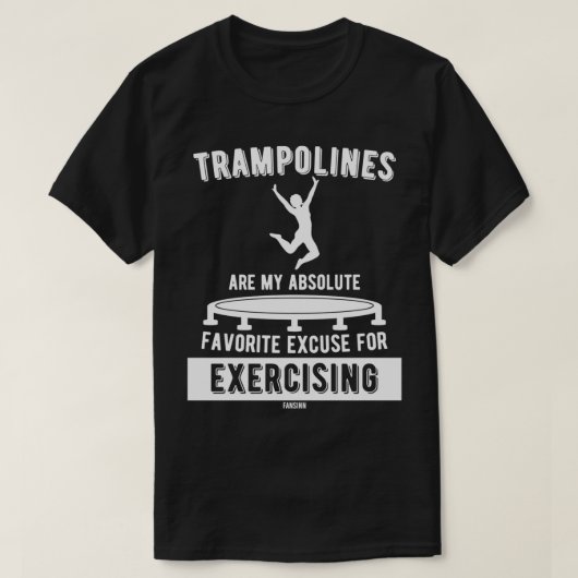 Trampolining Gymnastiek Sport Klassieke TShirt (Design voorkant)