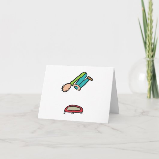 Trampolining Kaart (Voorkant)