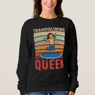 Trampolining Queen Jumping Trampoline Gymnastics Trui