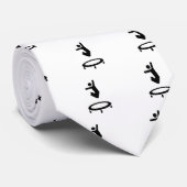 Trampolinist Stropdas (Opgerold)