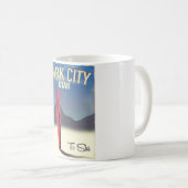 Tramposter van de skipposter van het park Utah Koffiemok (Voorkant rechts)