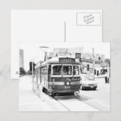 Trams Briefkaart (Voorkant / Achterkant)